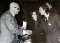 Paride incontra il Presidente Sandro Pertini